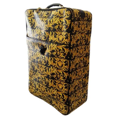 versace collection suitcase|versace luggage suitcase.